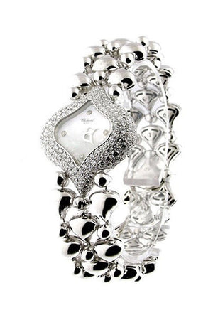Chopard Pushkin Diamond Mother Of Pearl Dial Ladies Watch 106813-1001