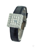 Chopard Ice Cube Mirror Dial Square Ladies Quartz Watch 136815-1001