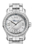 Chopard Happy Sport Silver-Toned Dial Ladies Watch 278573-3004