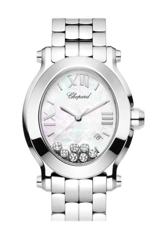 Chopard women's happy sport diamond watch hot sale