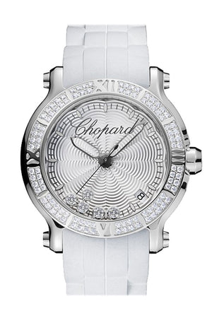 Chopard Happy Sport Round Quartz 36Mm Ladies Watch 278551-3003