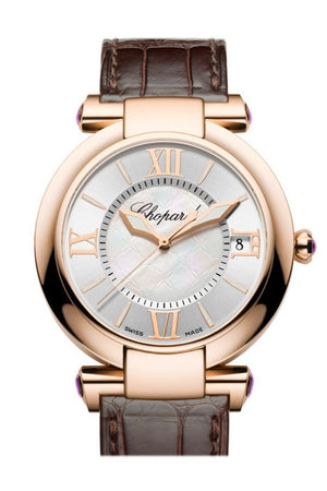Chopard Imperiale 40mm Silver Tone Mother of Pearl Dial Men