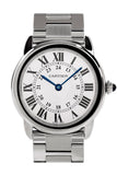 Cartier Rondo Solo Small Silver Dial Ladies Watch W6701004