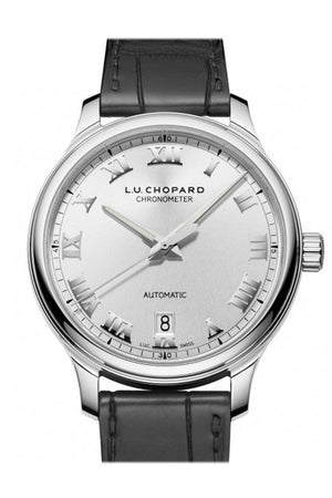 Chopard L.u.c. 1937 Classic 42Mm Stainless Steel Mens Watch 168558-3001 Silver