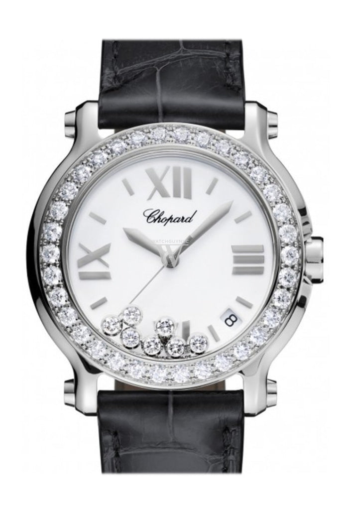 Floating diamond watch on sale