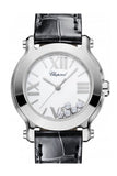 Chopard Happy Sport II 30mm Round White Diamond Dial Ladies Watch 278509-3001