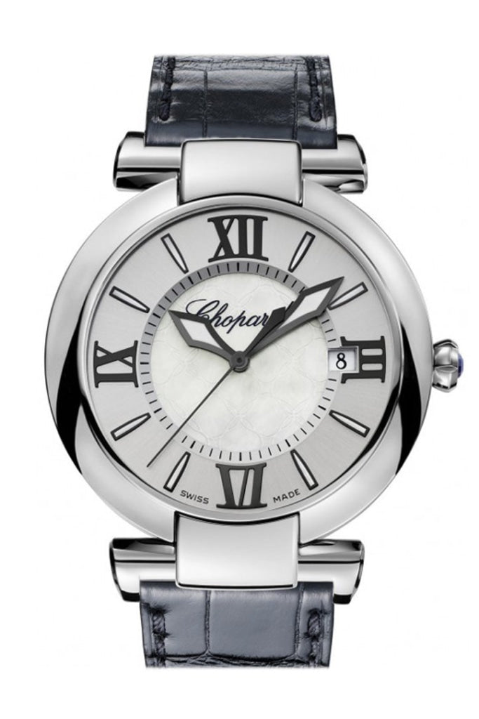 Chopard Imperiale 40mm Silver Tone Mother of Pearl Dial Men s Watch 388531 3009
