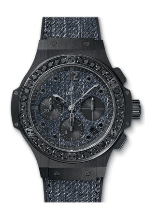 Hublot Big Bang 41Mm Jeans Ceramic Black Diamondswatch 341.cx.2740.nr.1200 Watch
