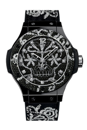 Hublot Big Bang 41Mm Broderie Ceramic Watch 343.cs.6570.nr.bsk16 Black