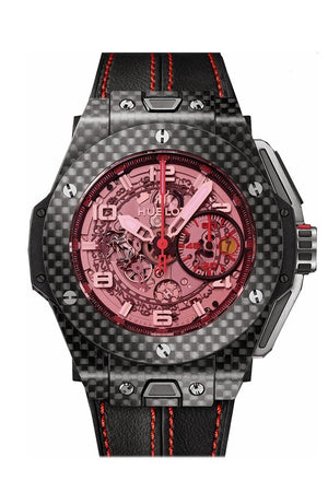Hublot Big Bang 45Mm Unico Ferrari Mens Watch 401.qx.0123.vr Red