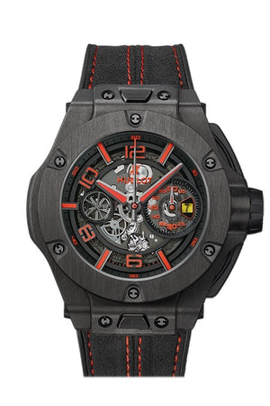 Hublot Big Bang 45Mm Unico Ferrari Mens Watch 402.qu.0113.wr Black