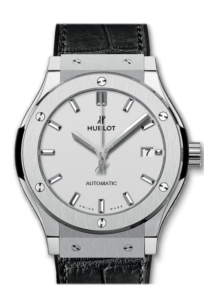 Hublot Classic Fusion Opaline Dial Titanium Automatic 45 MM Men's