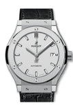 Hublot Classic Fusion Opaline Dial Titanium Automatic Men's Watch 511.NX.2611.LR