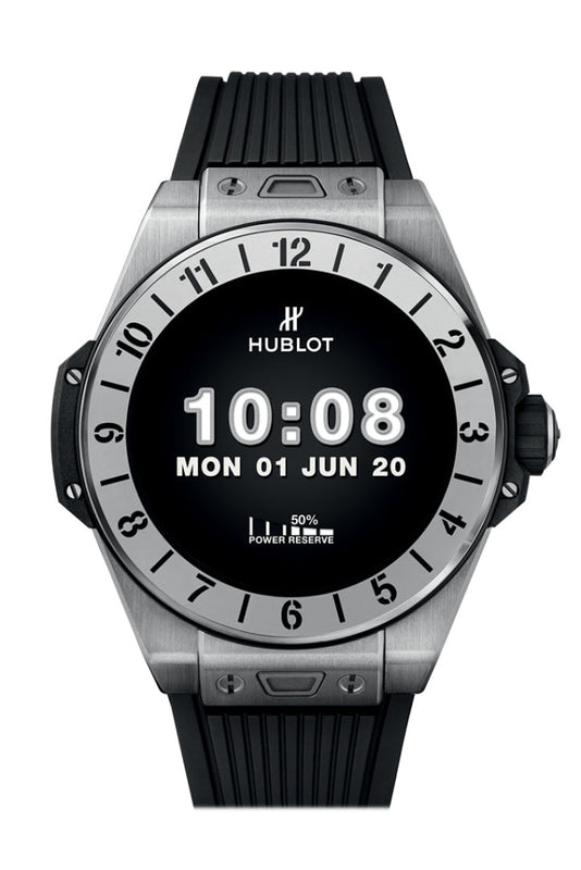 Hublot Big Bang e Titanium Watch 42mm Digital Watchfaces Dial 440
