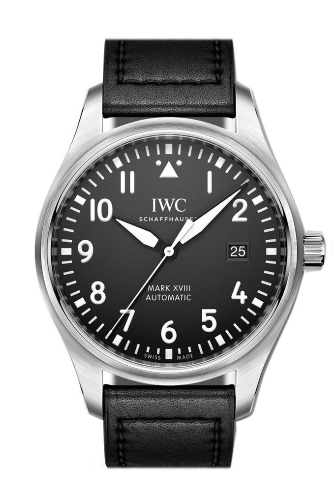 IWC Pilot's Mark XVIII Automatic Black Dial 40mm Men's Watch IW327001