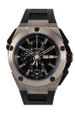 Iwc Ingenieur Chronograph Black Dial Rubber 45.5Mm Mens Watch Iw376501