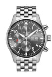 IWC Pilot Spitfire Automatic Chronograph Grey Dial 43mm Men's Watch IW377719