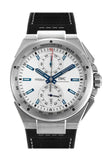 IWC Ingenieur  Chronograph Racer Silver Dial Rubber Strap 46mm Men's Watch IW378509
