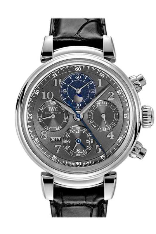 IWC Da Vinci Slate Dial Automatic Perpetual Calendar 43mm Men's Watch  IW392103 | WatchGuyNYC