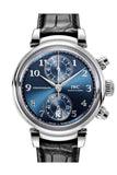 IWC Da Vinci  Blue Dial Automatic Chronograph 42mm Men's Watch IW393402