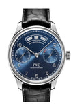 Iwc Portugeiser Midnight Blue Dial Automatic 44.2Mm Mens Watch Iw503502