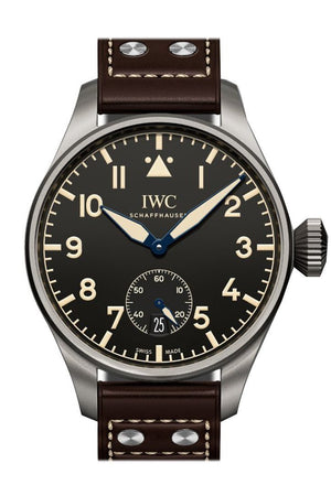 Iwc Big Pilots Heritage Black Dial Automatic Mens Watch 48Mm Iw510301 Blue