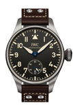 Iwc Big Pilots Heritage Black Dial Automatic Mens Watch 48Mm Iw510301 Blue