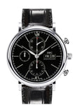 IWC Portofino Automatic Chronograph Black Dial 42mm Men's Watch IW391008