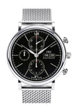IWC Portfonio Chronograph Automatic Black Dial Steel 42mm Men's Watch IW391010