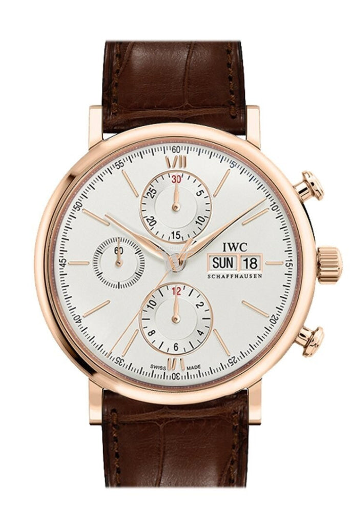 Iwc portuguese outlet chronograph gold