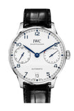 IWC Portugieser Automatic Silver Dial 42mm Men's Watch IW500705