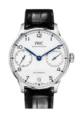 IWC Portugieser Automatic Silver Dial 42mm Men s Watch IW500705 WatchGuyNYC