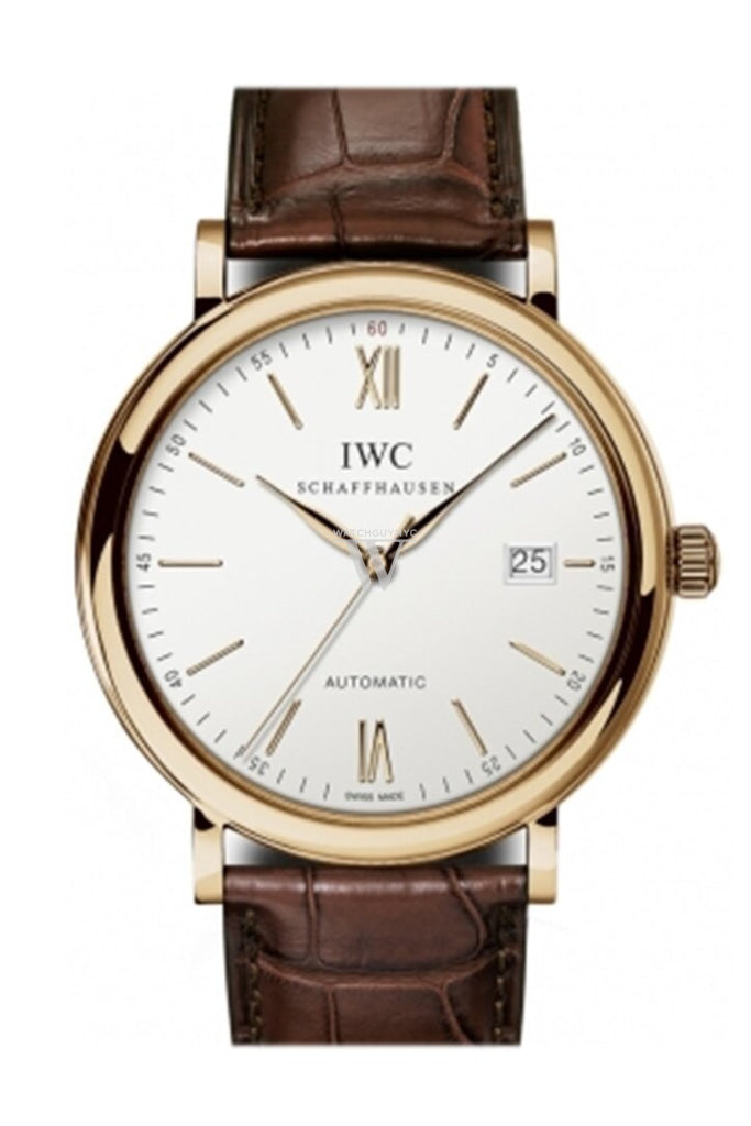 Iwc Portofino Automatic Silver Dial Mens Watch Iw356504-04