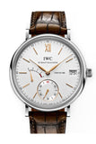 IWC Portofino Hand Wound Eight Days Silver Dial Men's Watch IW510103