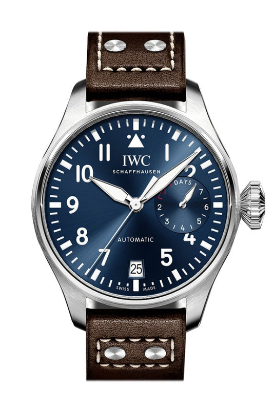 Iwc big pilot blue dial best sale
