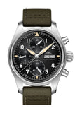 Iwc Pilot Spitfire Chronograph Automatic Black Dial Mens Watch Iw387901