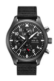 IWC Pilot Top Gun Chronograph Automatic Black Dial Men's Watch IW389101
