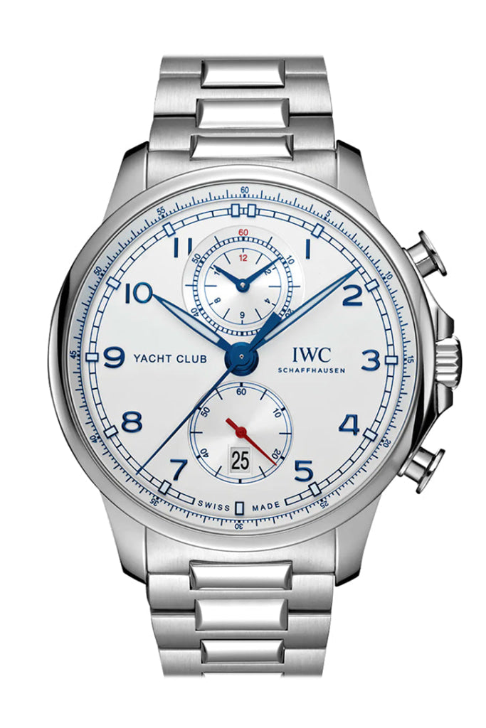 Iwc Portuguese Yacht Club Silver Dial Watch Iw390702