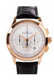 Jaeger Lecoultrejlc Master Chronogragh Rose Gold Q1532520 Silver Watch