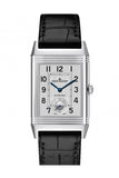 Jaeger LeCoultre Reverso Classic Large Duoface Stainless Steel Watch 3838420
