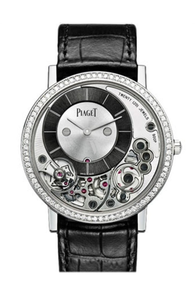 Piaget Altiplano White Gold Diamond Bezel Goa39112 Watch