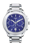 Piaget Polo S Automatic Chronograph Blue Dial Mens Watch Goa41006