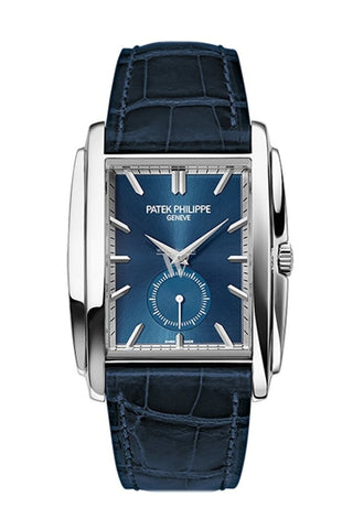 Patek Philippe Gondolo Blue Sunburst Dial 43mm Men s Watch 5124G 011 WatchGuyNYC