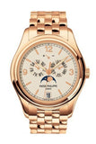 Patek Philippe Complications Mechanical Cream Dial 38mm Men's Watch 5146/1R-001