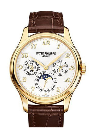 Patek Philippe Calatrava 18K Yellow Gold White Dial 38Mm Mens Watch 5327J-001