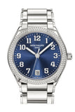 Patek Philippe Twenty 4 Blue Sunburst Dial Automatic Ladies Diamond Watch 7300/1200A-001