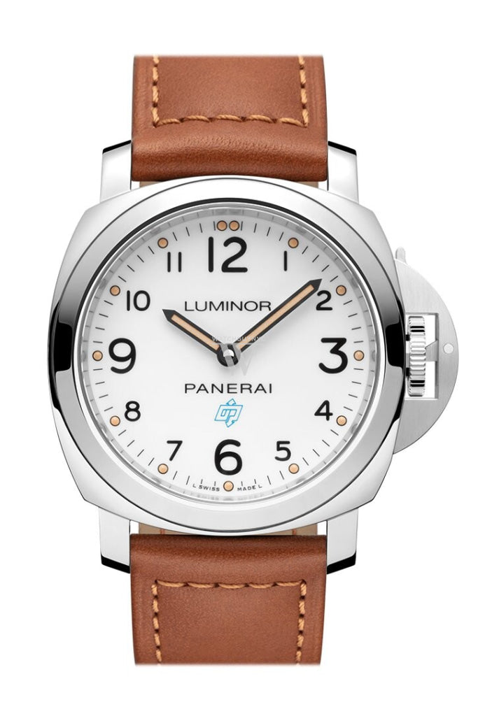 Panerai Base 3 Day Black Leather Black Dial Watch PAM00774