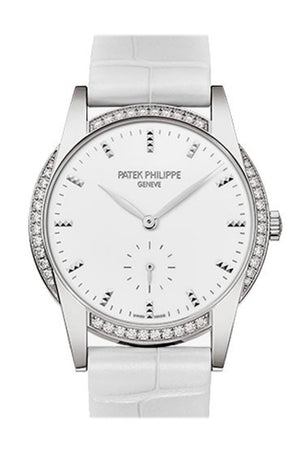 Patek philippe outlet calatrava diamond bezel