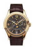 Patek Philippe Complications Grey Dial 18Kt Yellow Gold Mens Watch 5146J-010