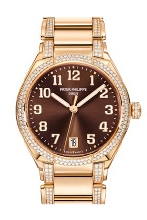 Patek Philippe Twenty 4 Automatic Rose Gold Brown Dial 7300/1201R-010 Watch